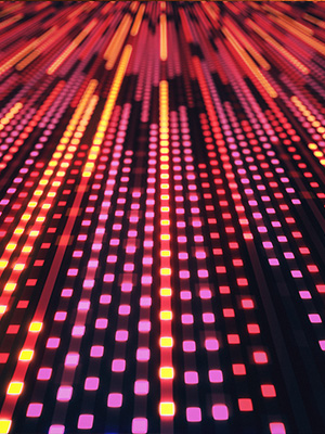 led